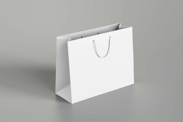 White Paper Shopping Bags